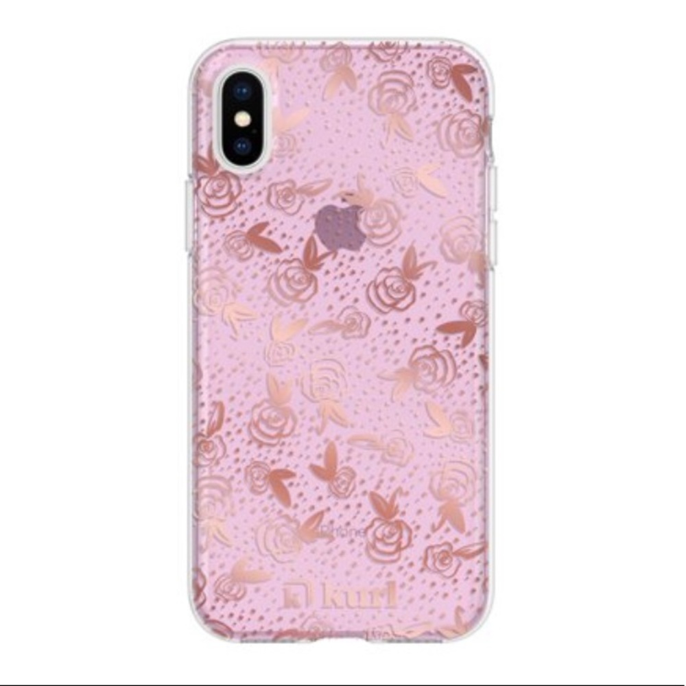 💜kurl iPhone XS/X Protective Phone Case